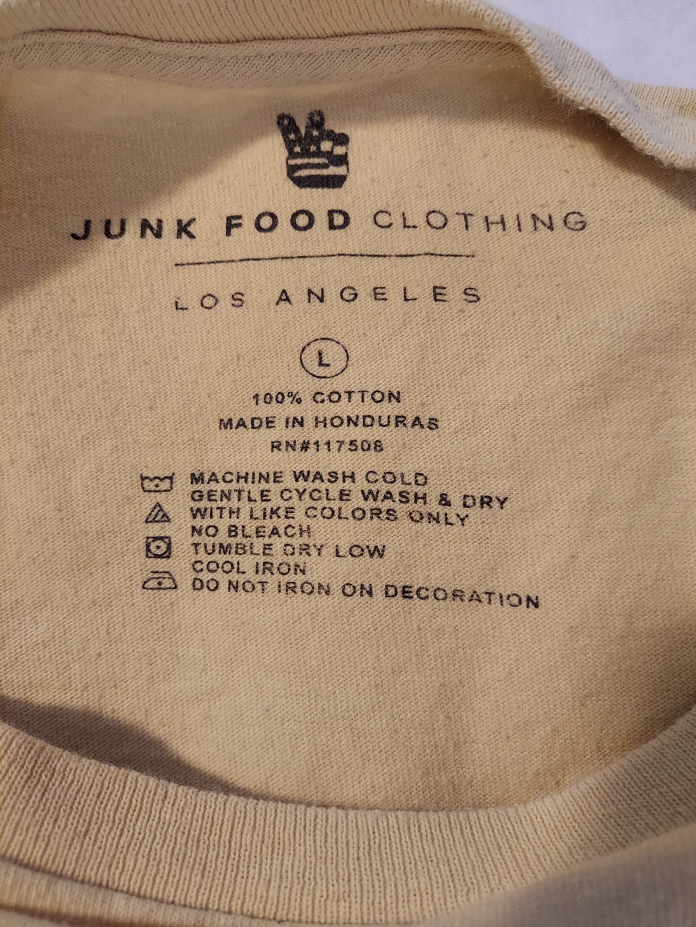 Junk Food Clothing | Malibu "Locals Only" Cropped Boxy Graphic Tee - Picture 3 of 6